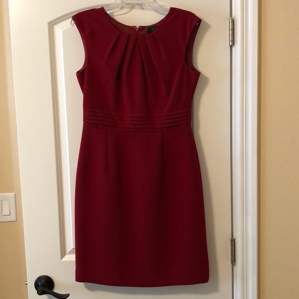 Tahari Red dress